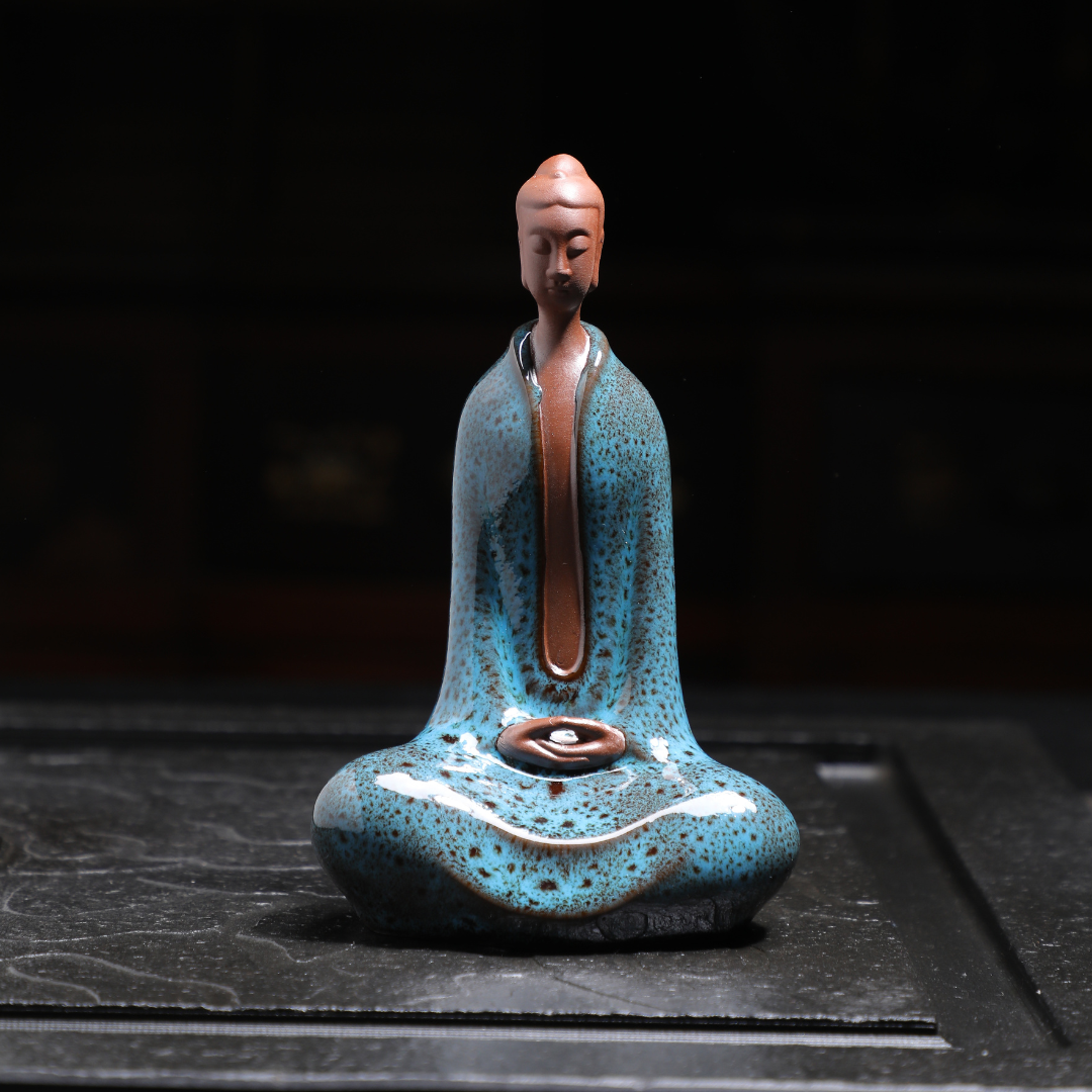 最安値に挑戦！ Feng Shui Buddha Zazen 置物