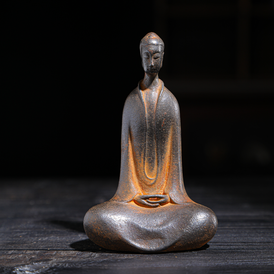 Iron Zazen Buddha