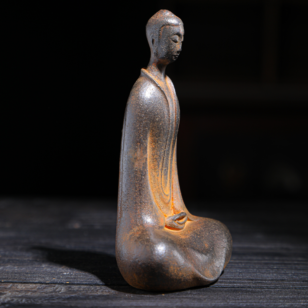 Iron Zazen Buddha