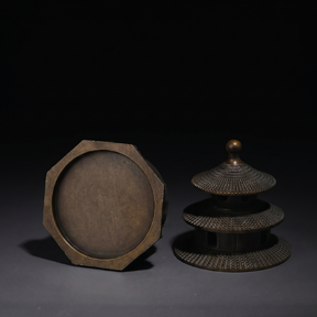 Japanese Bronze Temple Incense Burner