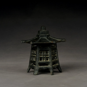 Japanese Iron Candle Holder