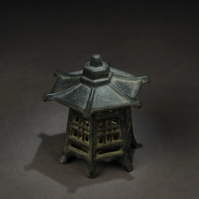 Japanese Iron Candle Holder