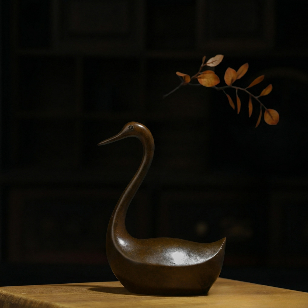 A Pair Of Japanese Swan