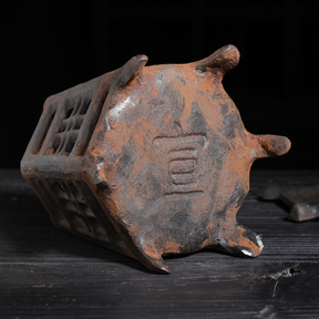 Japanese Iron Candle Holder