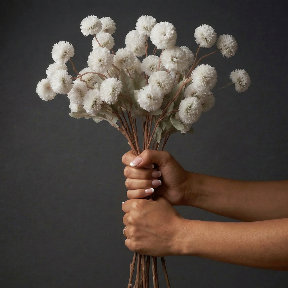 Faux Akira Flower (10 Stems / 50 Heads)