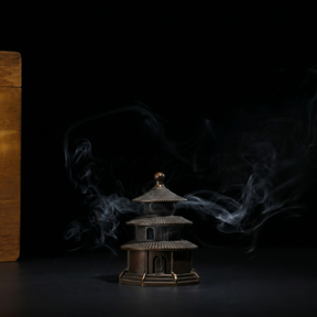 Japanese Bronze Temple Incense Burner