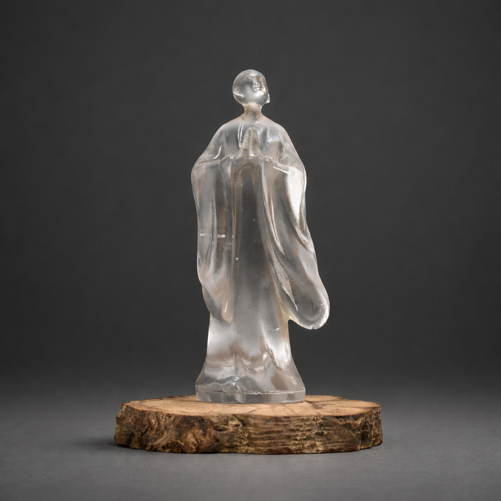 Standing Buddhist Monk Aura