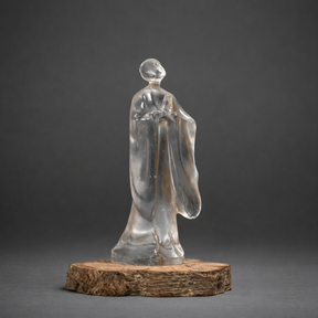 Standing Buddhist Monk Aura