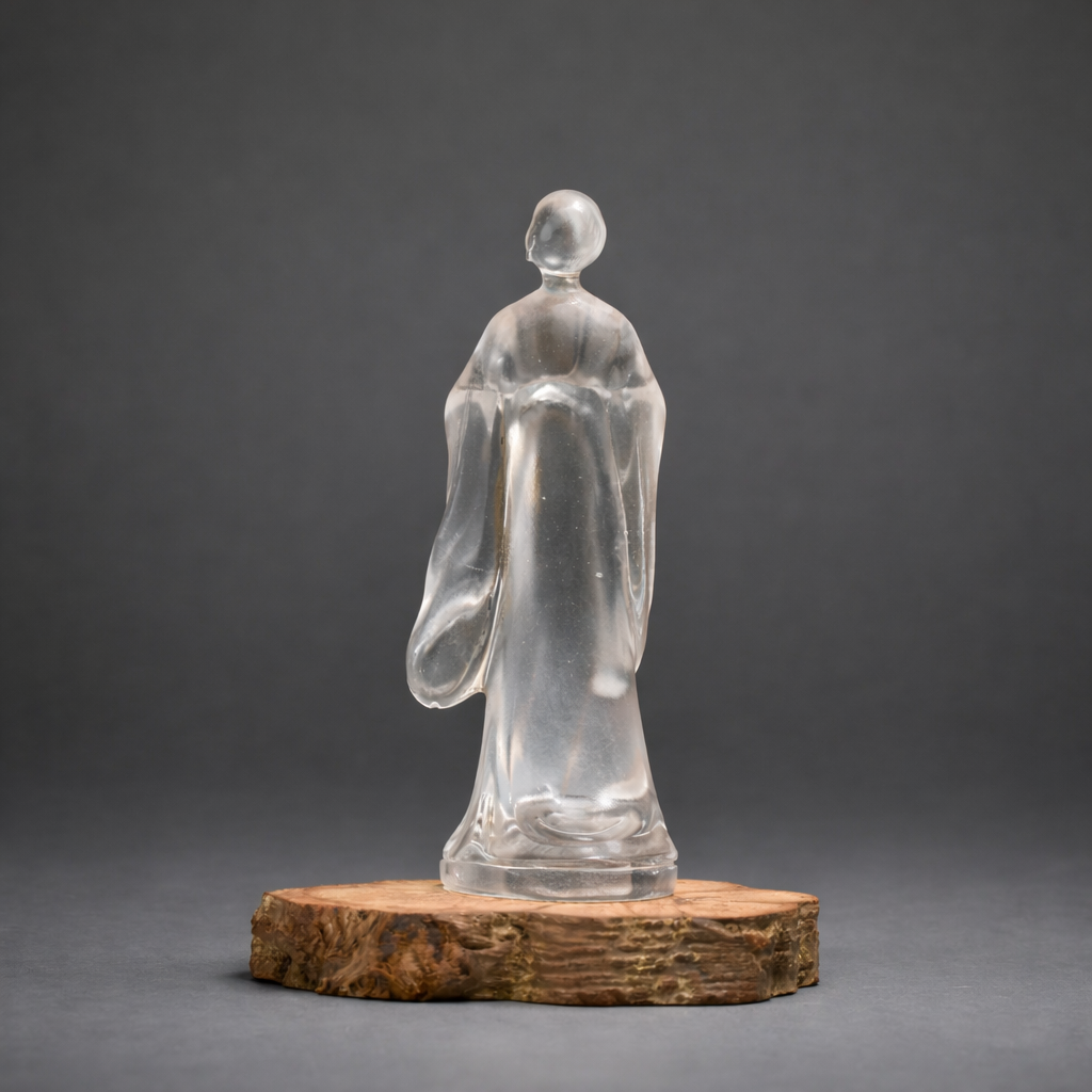 Standing Buddhist Monk Aura