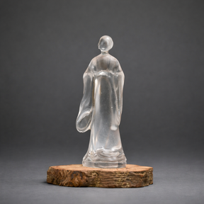 Standing Buddhist Monk Aura