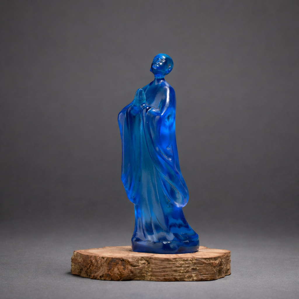 Standing Buddhist Monk Aura