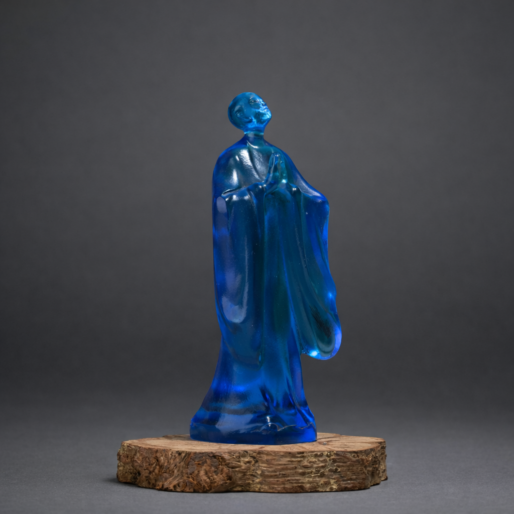 Standing Buddhist Monk Aura