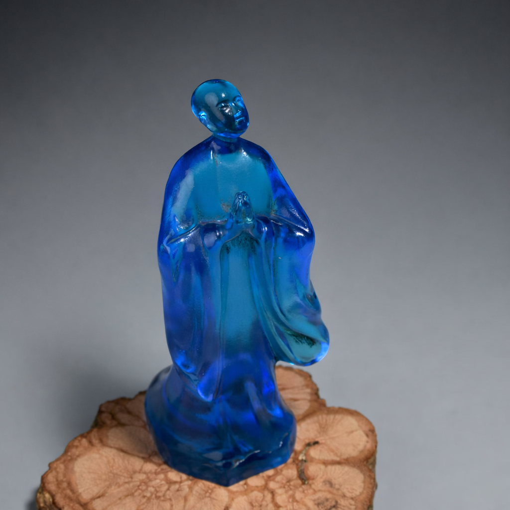 Standing Buddhist Monk Aura