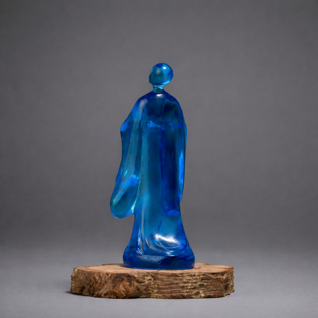 Standing Buddhist Monk Aura