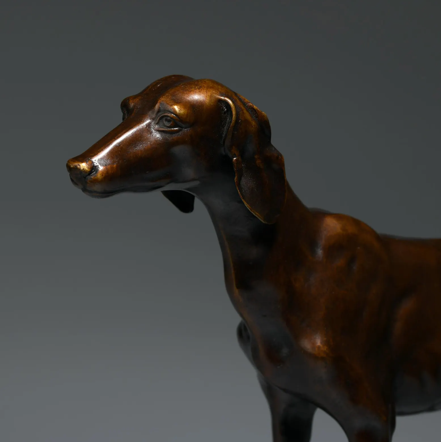 Japanese Bronze Dog