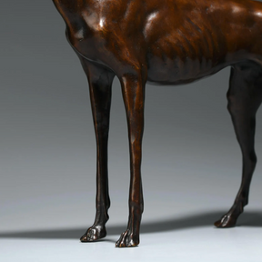 Japanese Bronze Dog