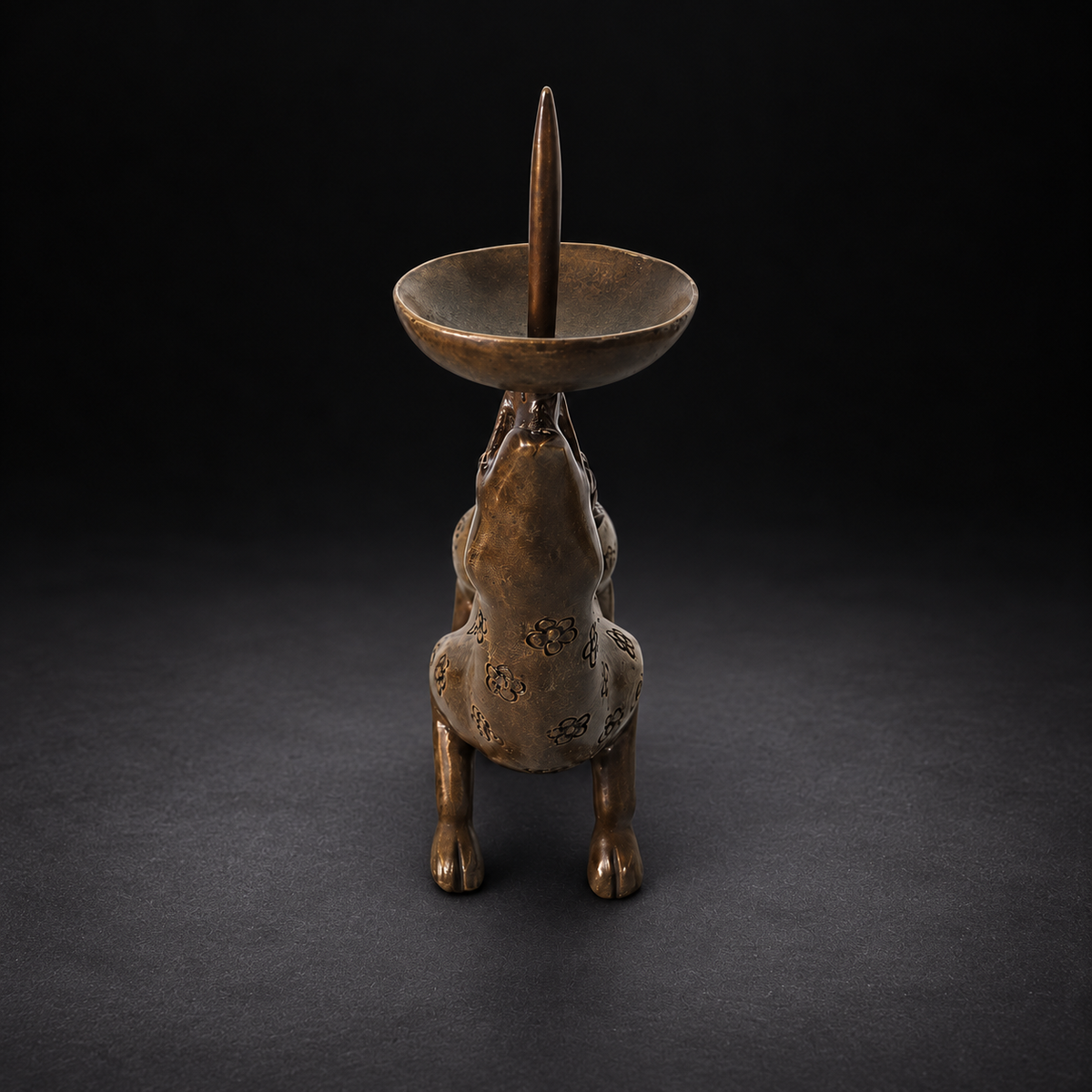Deer Candle Holder