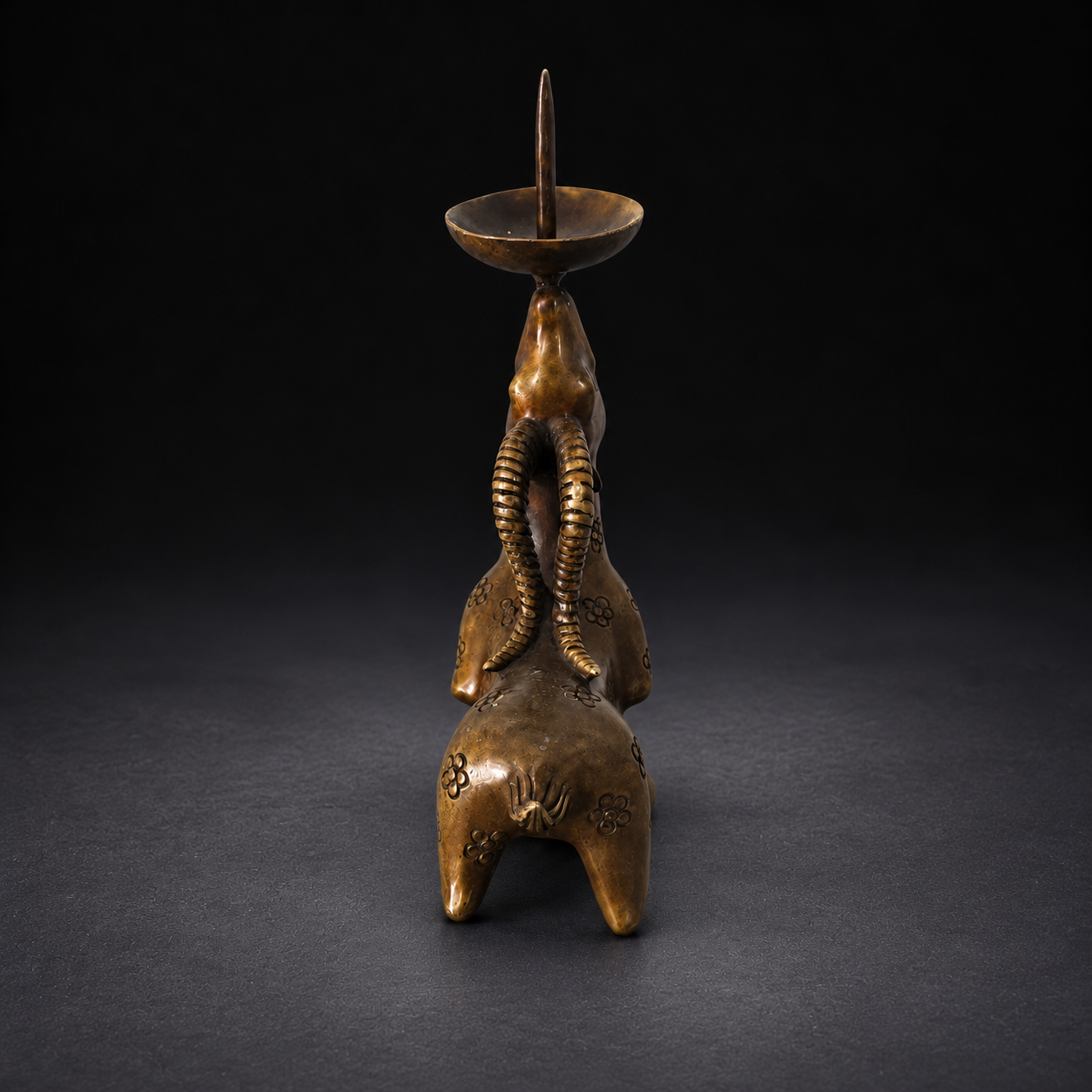 Deer Candle Holder
