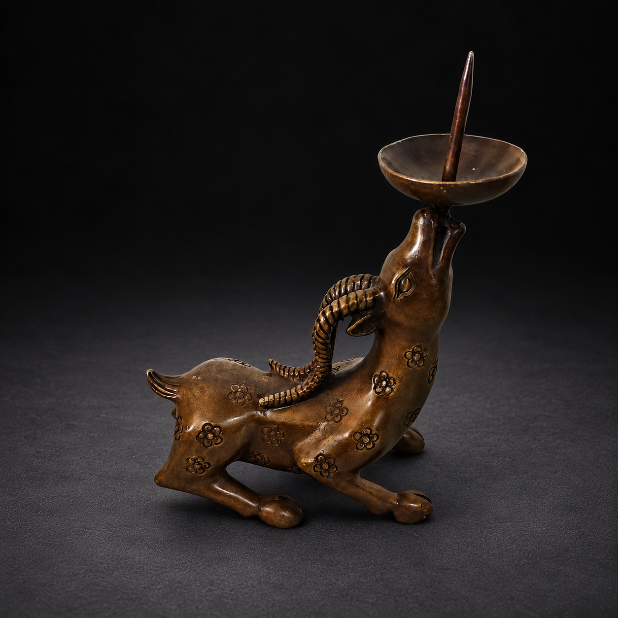 Deer Candle Holder